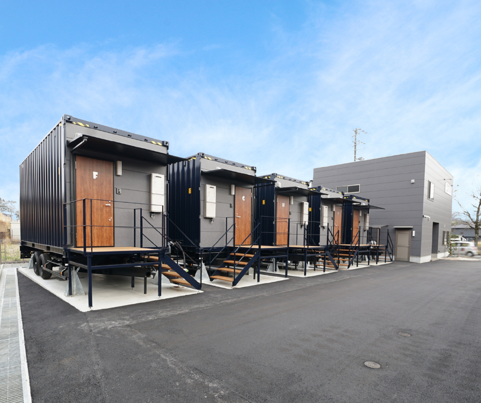 コンテナホテル スイゲツカン 画像