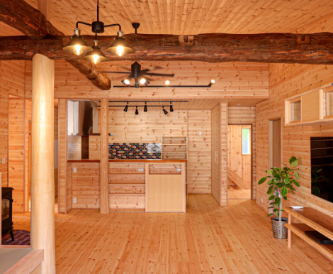 アイギハウジングでは自然素材をたっぷり使った家づくりをご提供しています。