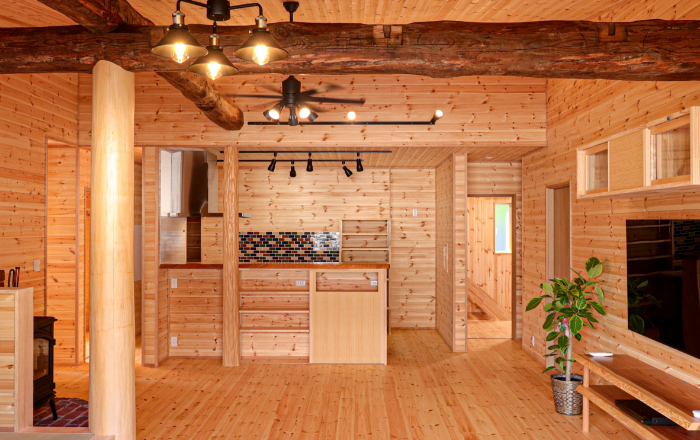 アイギハウジングでは自然素材をたっぷり使った家づくりをご提供しています。