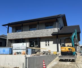 名古屋市名東区　Y様邸　足場外れました！ アイキャッチ画像
