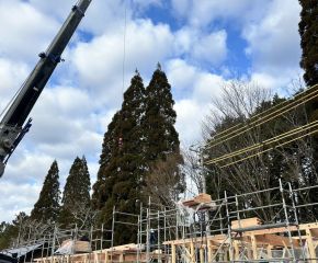 今年最後の上棟を無事に終えました アイキャッチ画像