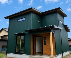 岩村町　N様邸　足場外れました！ アイキャッチ画像