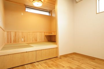 自分時間を過ごせる小上がり畳スペース