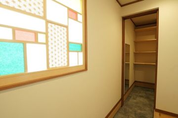 ウォークスルーシューズクロークで帰宅動線がスムーズに