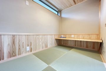 無垢一枚板のカウンターテーブル