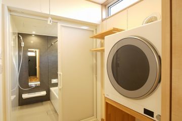 乾太くんの設置台は、使いやすい900㎜の高さに