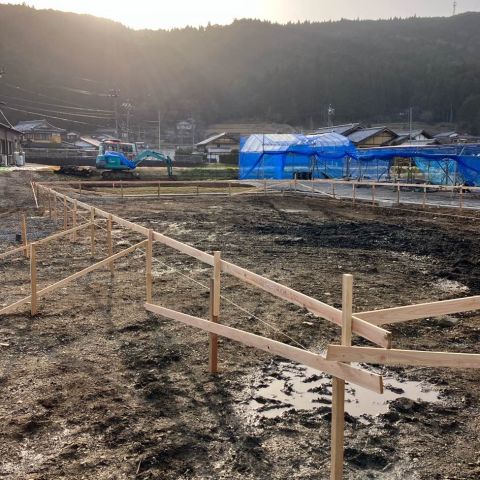 丁張掛け作業 アイキャッチ画像