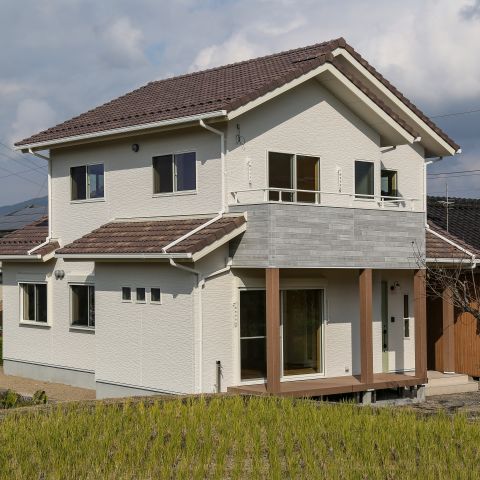 柔らかな空間の家
