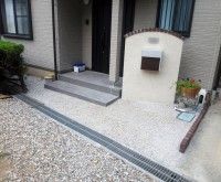 玄関アプローチのリフォーム 画像