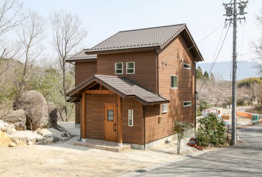 アンティークな雰囲気のお洒落な家